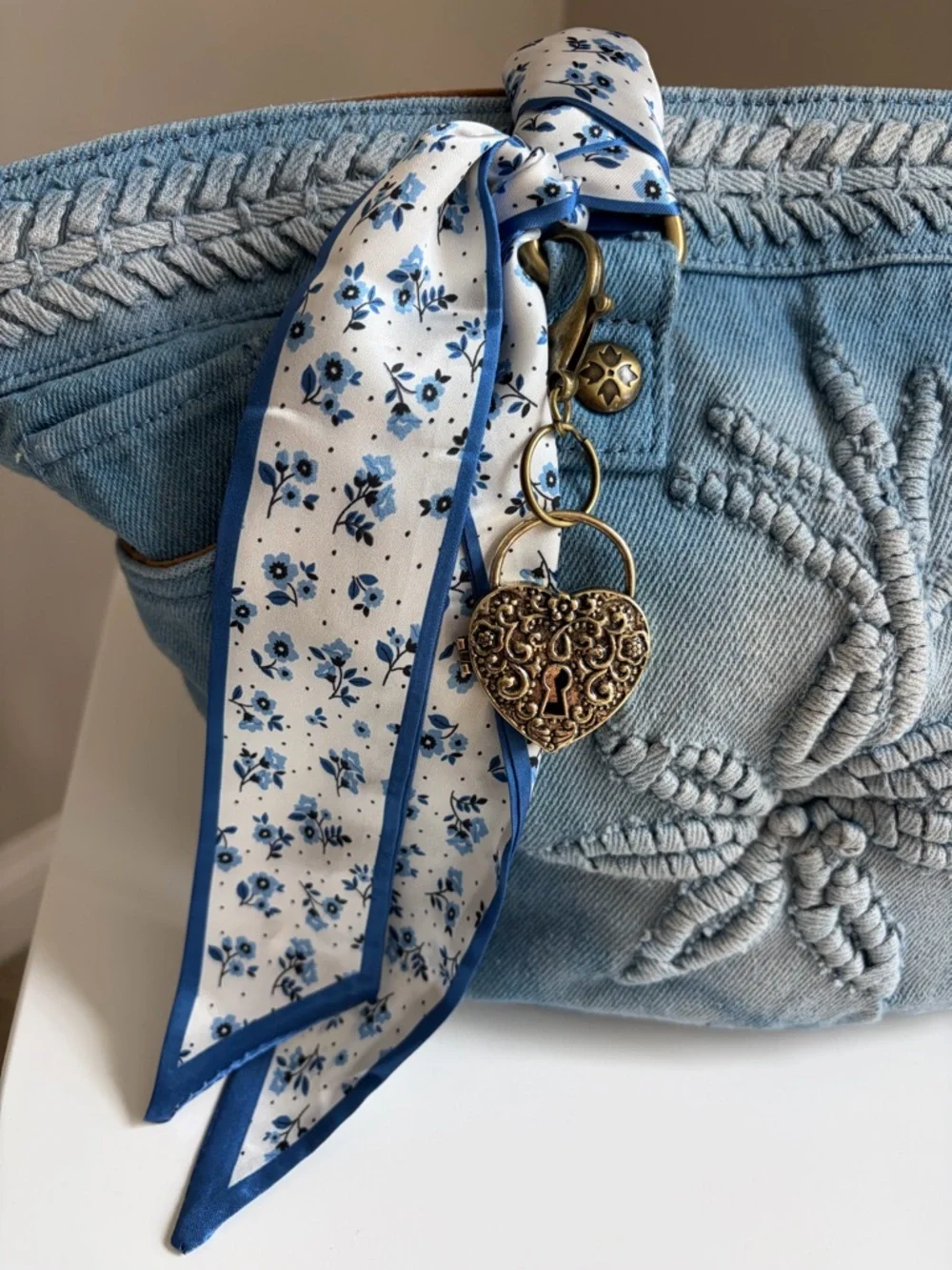 Patricia Nash Denim Tote - Picture 9 of 13